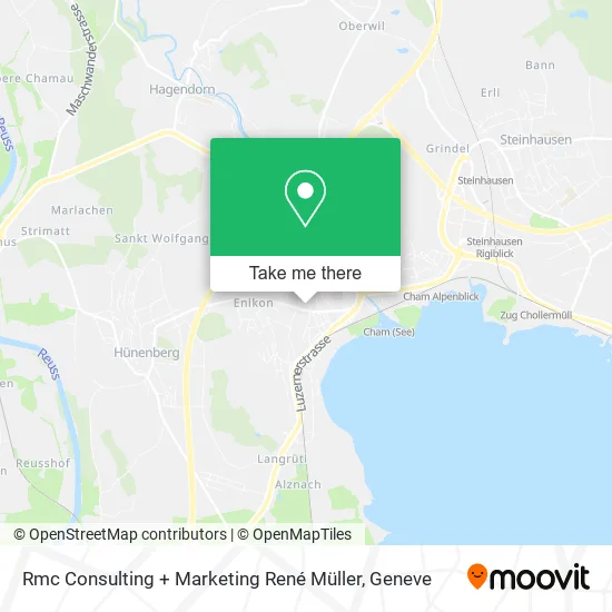 Rmc Consulting + Marketing René Müller map