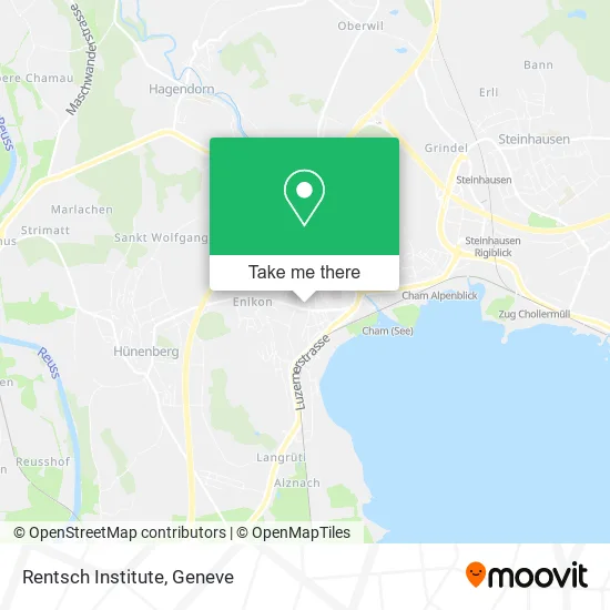 Rentsch Institute map