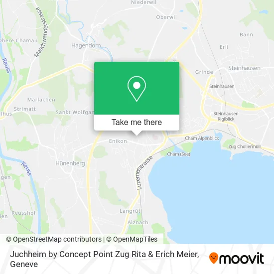 Juchheim by Concept Point Zug Rita & Erich Meier map