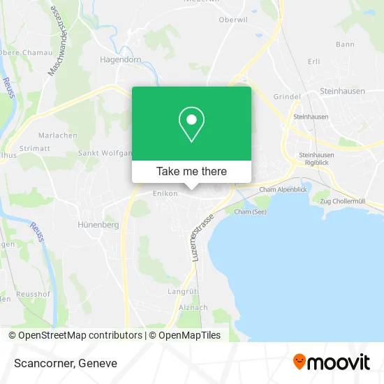 Scancorner map