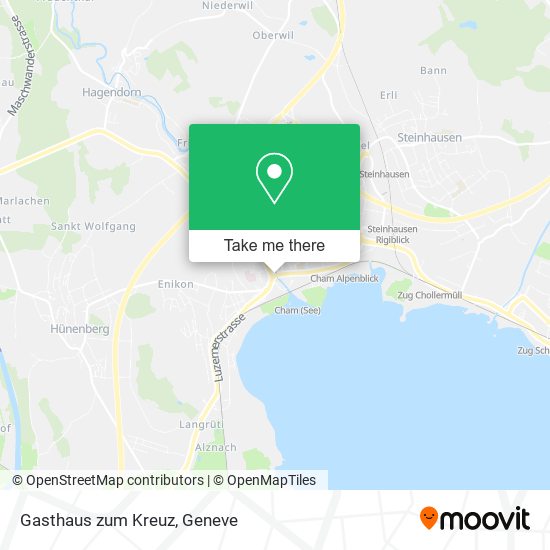 Gasthaus zum Kreuz map
