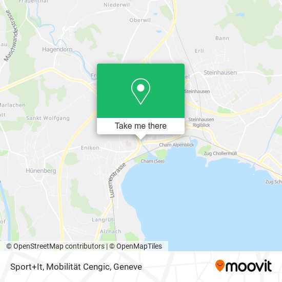 Sport+It, Mobilität Cengic map