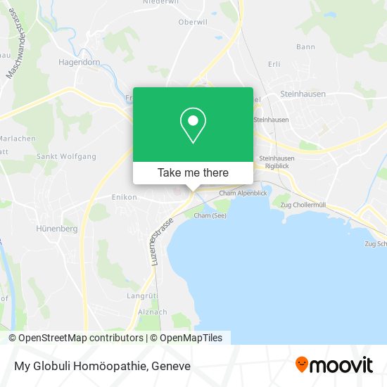 My Globuli Homöopathie map