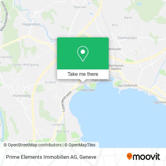 Prime Elements Immobilien AG map