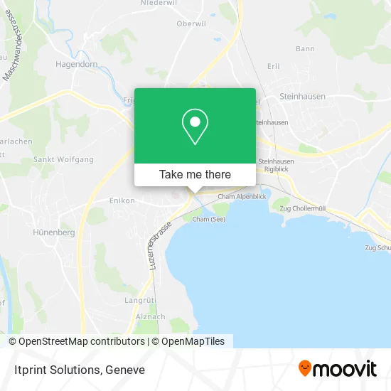 Itprint Solutions map