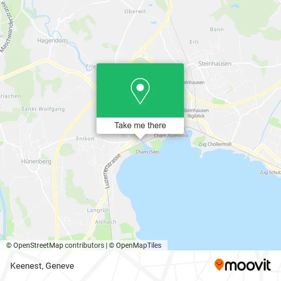 Keenest map