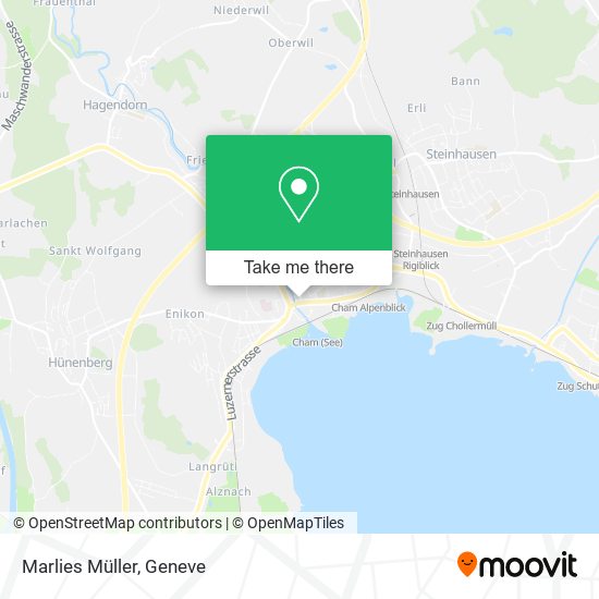 Marlies Müller map