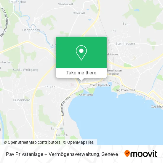 Pav Privatanlage + Vermögensverwaltung map