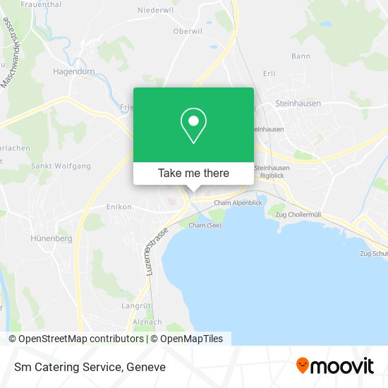 Sm Catering Service map