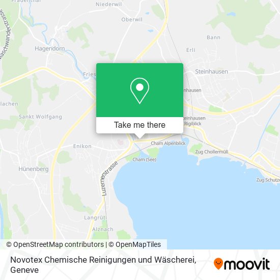 Novotex Chemische Reinigungen und Wäscherei map