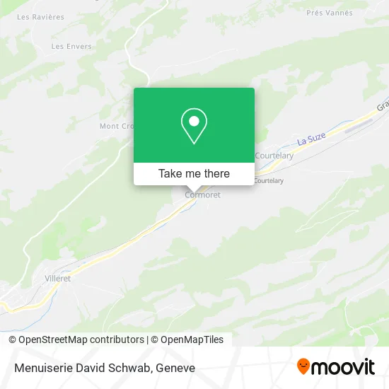 Menuiserie David Schwab map
