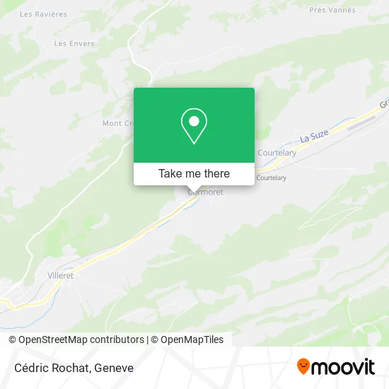 Cédric Rochat map