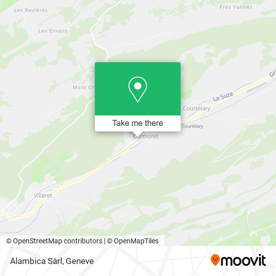 Alambica Sàrl map