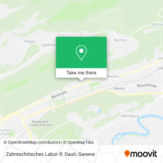 Zahntechnisches Labor R. Dauti map