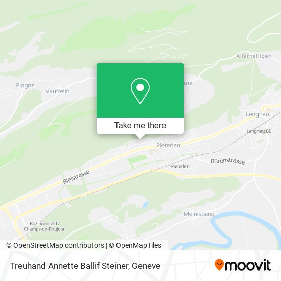 Treuhand Annette Ballif Steiner map