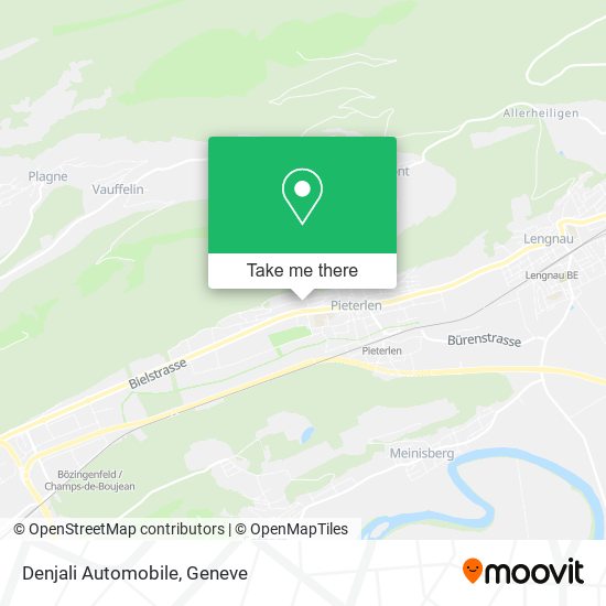 Denjali Automobile map