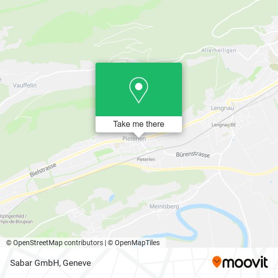 Sabar GmbH map