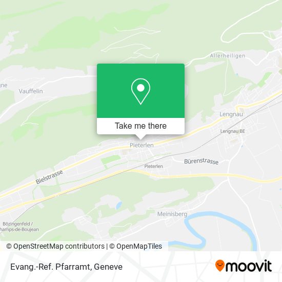 Evang.-Ref. Pfarramt map