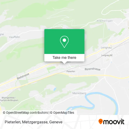 Pieterlen, Metzgergasse map
