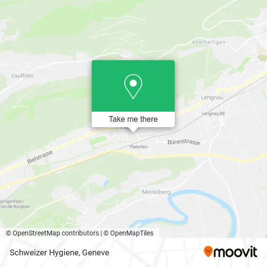 Schweizer Hygiene map