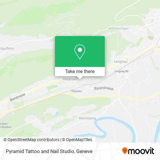 Pyramid Tattoo and Nail Studio plan