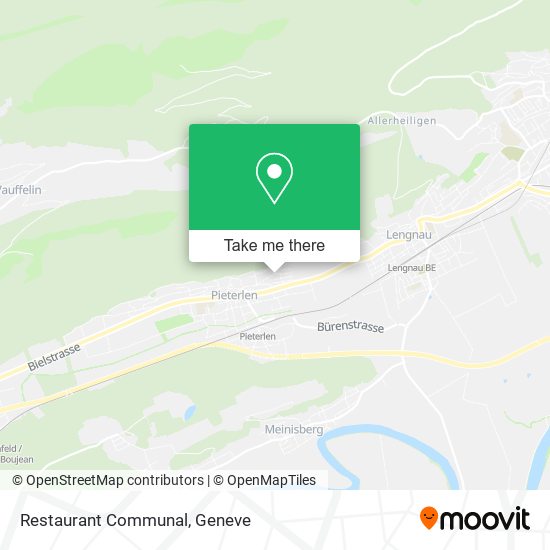Restaurant Communal map