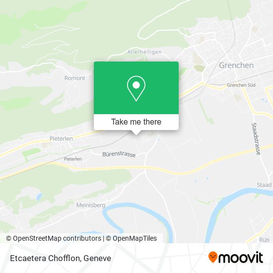 Etcaetera Chofflon map