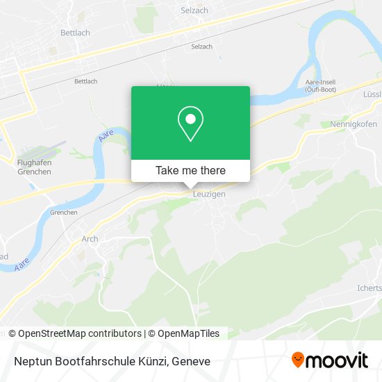 Neptun Bootfahrschule Künzi map