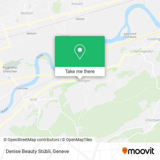 Denise Beauty Stübli map