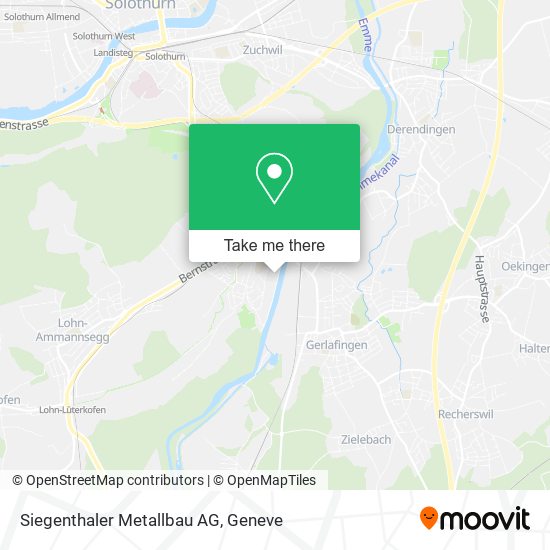 Siegenthaler Metallbau AG map