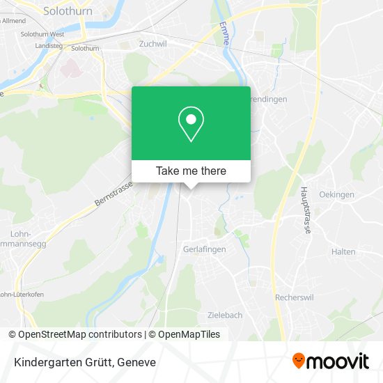 Kindergarten Grütt map