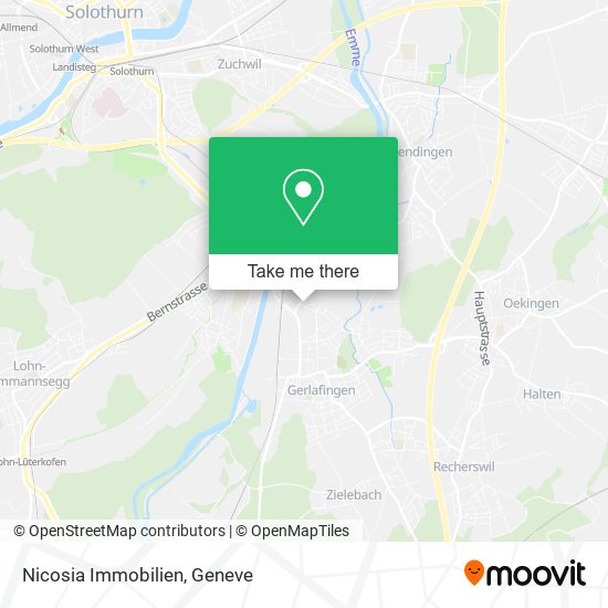 Nicosia Immobilien map