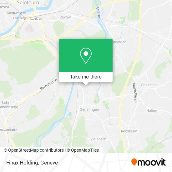 Finax Holding map