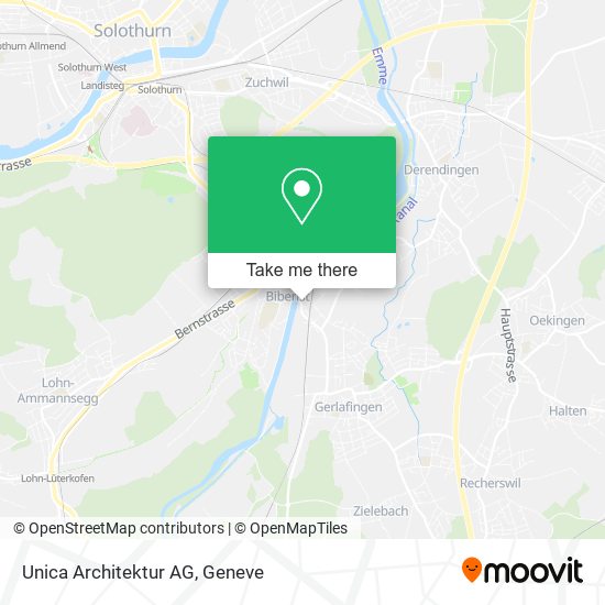 Unica Architektur AG map