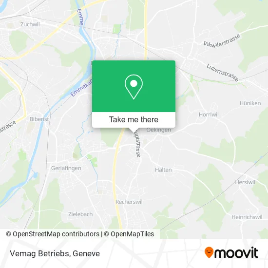 Vemag Betriebs map