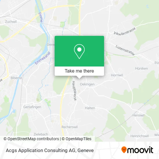 Acgs Application Consulting AG map