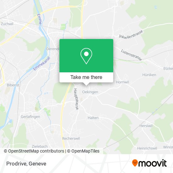 Prodrive map
