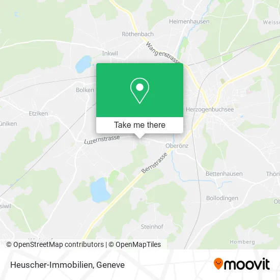 Heuscher-Immobilien map