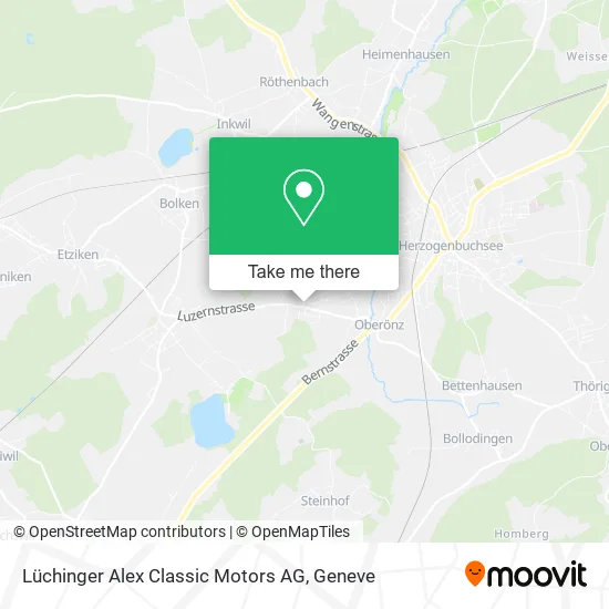 Lüchinger Alex Classic Motors AG map