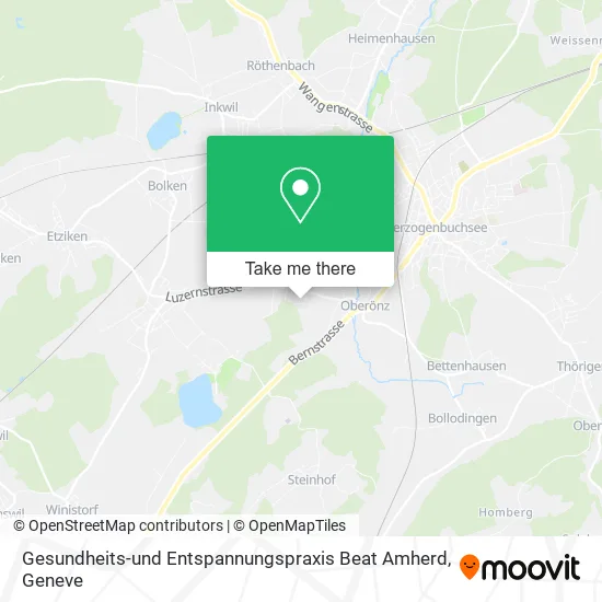 Gesundheits-und Entspannungspraxis Beat Amherd map