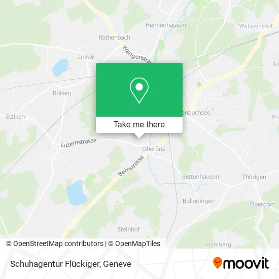 Schuhagentur Flückiger plan