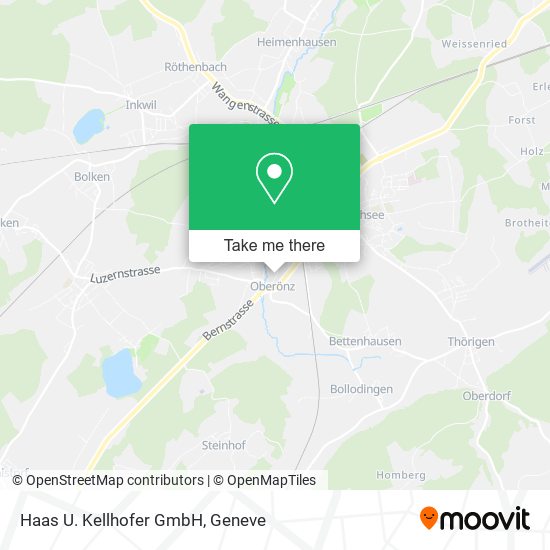 Haas U. Kellhofer GmbH map
