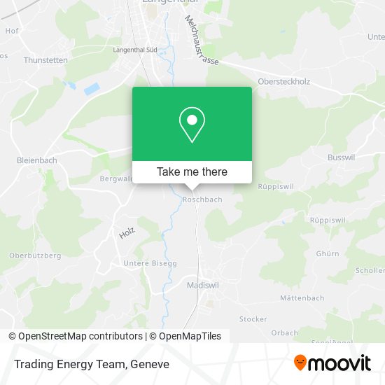 Trading Energy Team map