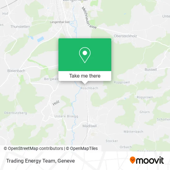 Trading Energy Team map