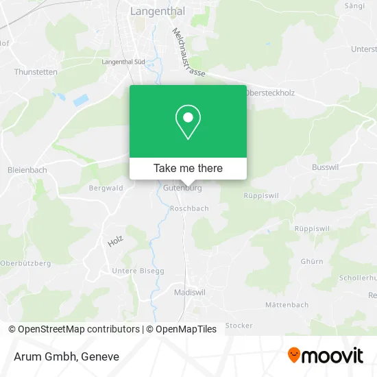 Arum Gmbh map