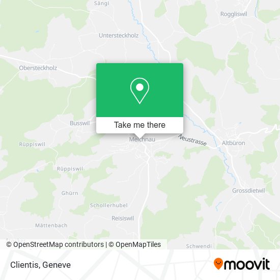 Clientis map