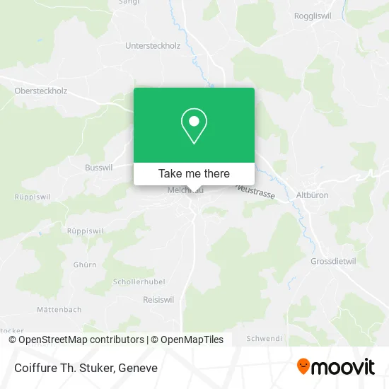 Coiffure Th. Stuker map