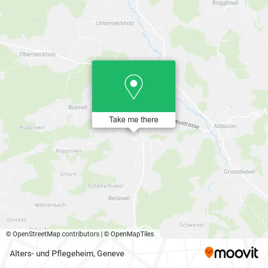 Alters- und Pflegeheim map