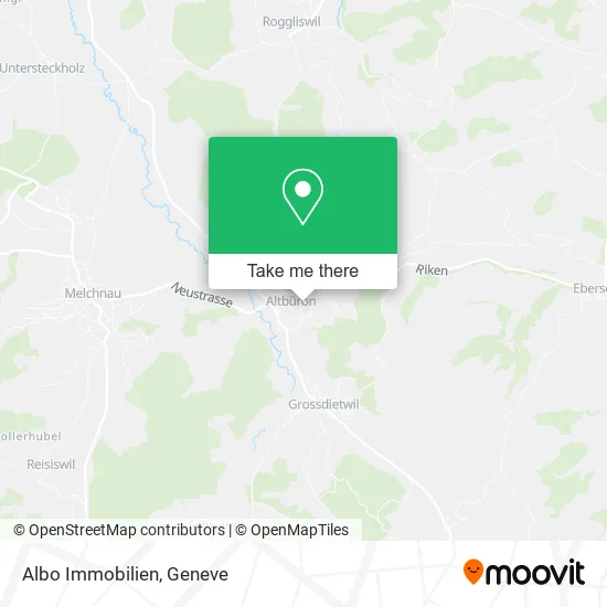Albo Immobilien map