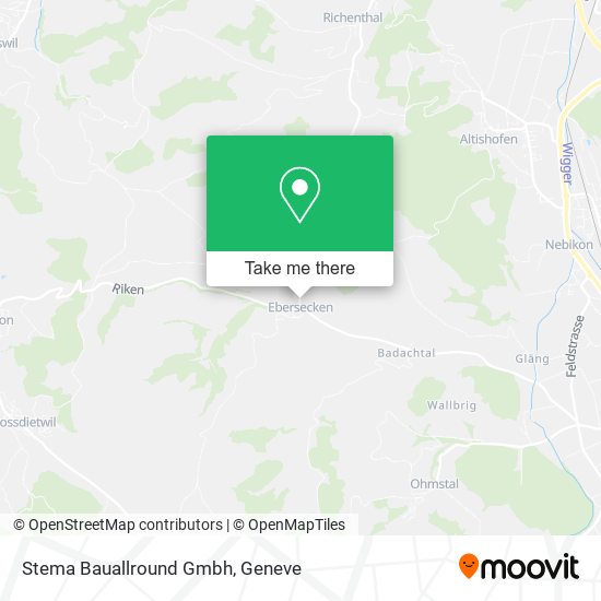 Stema Bauallround Gmbh map